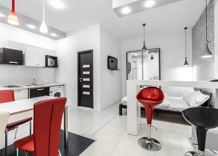 Black And Red Squares דירה *